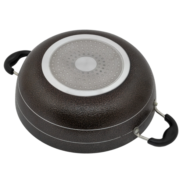 injla aluminium kadhai with lid