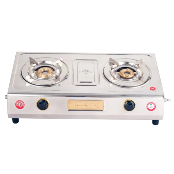 lpg gas stove 2 burner heavy body